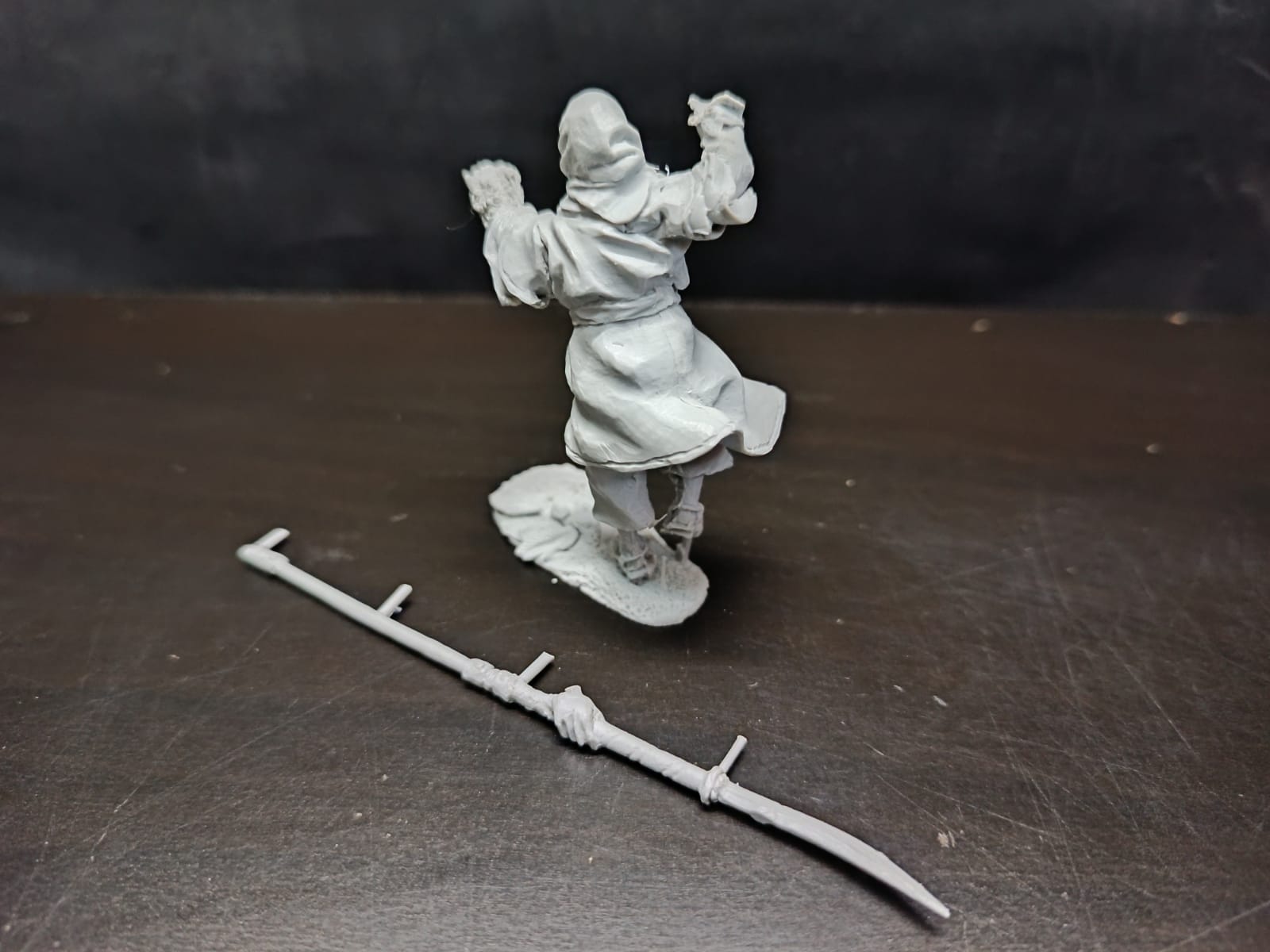 553ТБ ВИМ, пеший монах с нагината и четками Три Богатыря