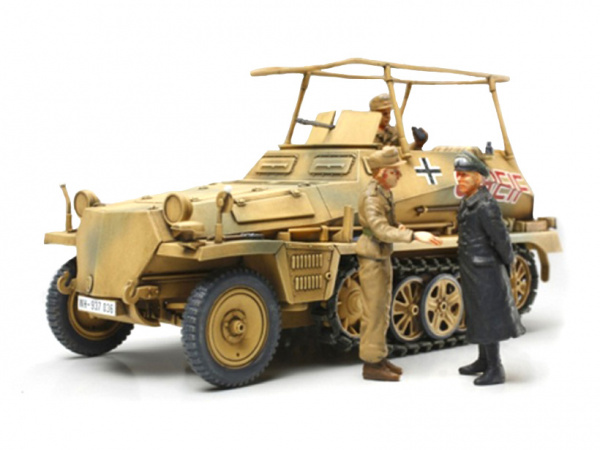 32550T Немецкий полугусеничный БTР Sd.Kfz. 250/3 Greif Tamiya