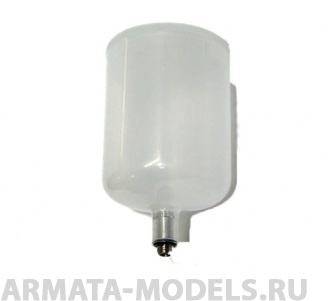 1583 Емкость с крышкой,  75 мл,резьба, пластик