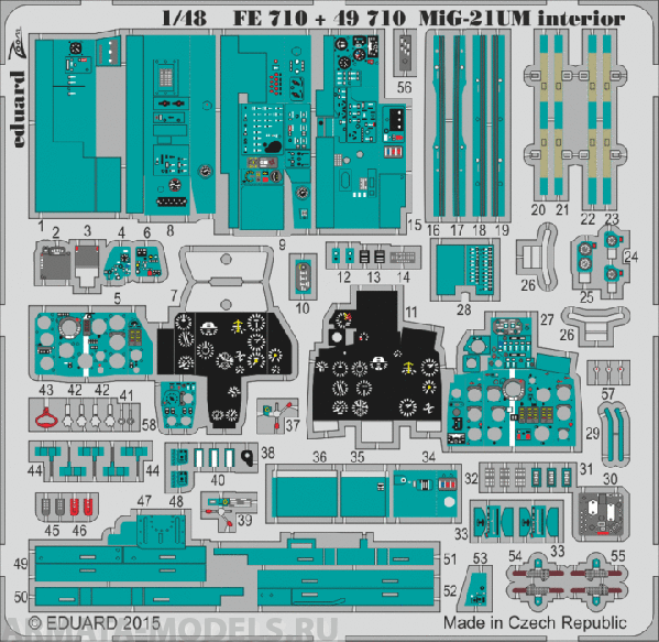 49710ED MiG-21UM S.A.