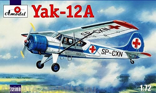 АМ72188 Як-12А Amodel