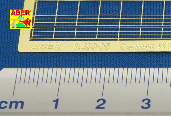 ABR-1:400-–-05  Дополнения для  German WWII Ships railing (1st choice) для  1/400