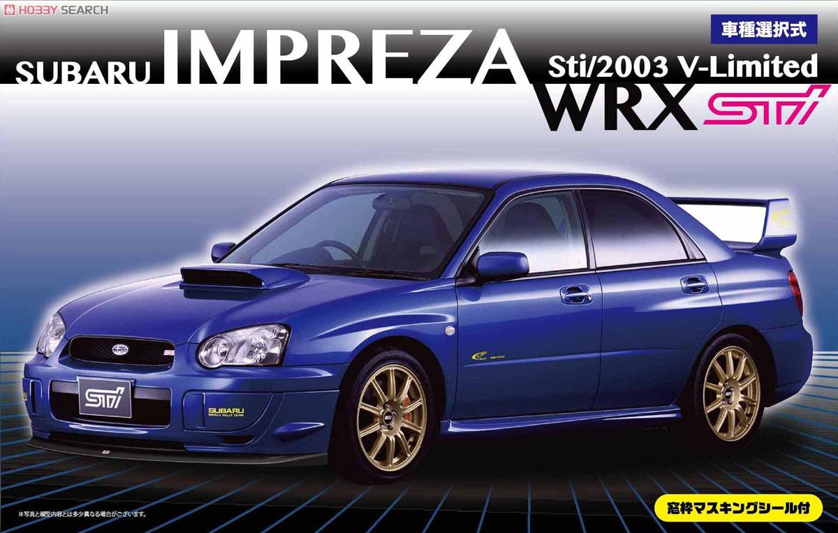 FU03940 Сборная модель Subaru Impreza WRX STI 2003 Fujimi