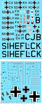 72060CD Декаль Fw-189 Part I 1/72