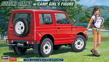 52301-Автомобиль SUZUKI JIMNY с фигуркой девушки (Limited Edition)