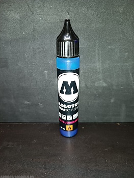693621 Заправка MOLOTOW Graf-X UV 30мл, Флуоресцентный Синий, шт
