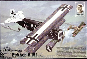 Rod418 Самолёт FOKKER D.VII
