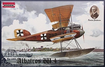 Rod028 Самолет ALBATROS W.4 EARLY
