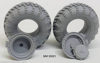 mm35001 Колеса 8шт ВИ-203 с ран. ступицей МАЗ-543