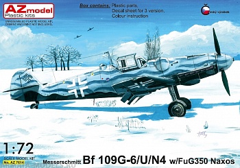 AZ7614 Самолет Messerschmitt Bf 109G-6/U4/N