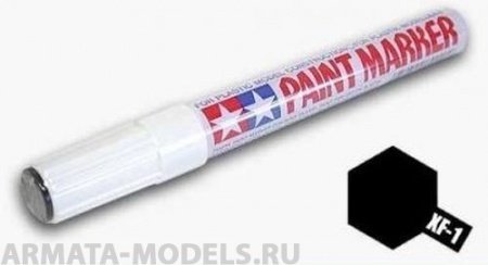 89301T ХF-1 Маркер с эмал.матовой краской по пластику,металлу,дереву,стеклу