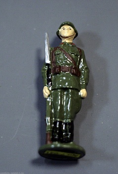 7-041 окрашеная фигура Рядовой. Халхин-Гол