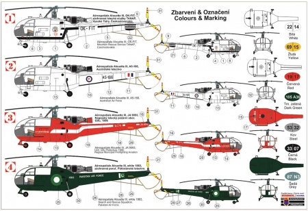 KPM0151 Alouette III KP Models