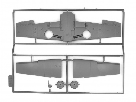 48107 Bf 109F-4/R6 - Германский истребитель II MB ICM
