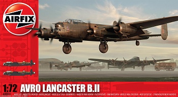 A08001  Сборная модель самолета Avro Lancaster BII 1 ;72