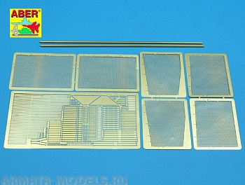 ABR-35-A66  Дополнения для  Side mesh screens for Pz.IVJ JgdPz.IV(A) для  1/35