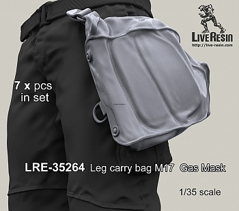 LRE35264 Сумка для противогаза M17, крепится на ногу.