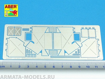 ABR-35-A91  Дополнения для  Rear boxes for Panther tanks&Jagdpanter для  1/35