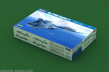 81713 Самолет Su-27UB Flanker C (Hobby Boss) 1/48