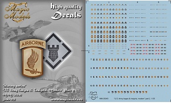 MM35045 US Army Badges & Insignia. Modern. Part 2