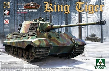 2073ST  WWII German Heavy Tank Sd.Kfz.182 King Tiger Henschel Turret w/interior [without Zimmerit]