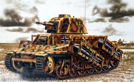 00352 Танк  SA-38 Trumpeter