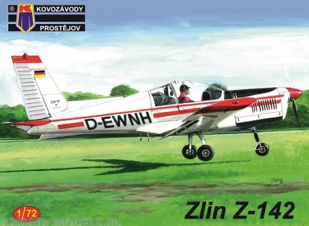 KPM0142 Zlin Z-142 civil KP Models