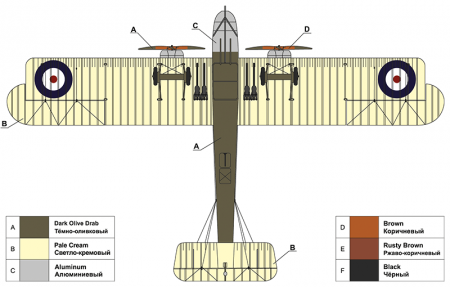 72034 Тяжелый бомбардировщик Вими ARK model