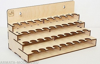 MWP-0010-28 Модуль-органайзер под краску в  баночках 26,5 мм. Pacific88-AERO и Art-color