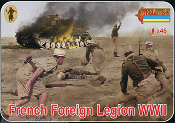 72187ST Фигуры French Foreign Legion WWII 1/72 Strelets, 1/72