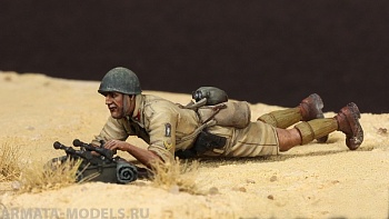 35159SOGA Sergeant Italian Guastatori (сommander of the LMG Breda team)
