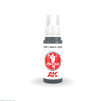 AK11439 Краска акриловая 3Gen French Greyish Blue