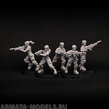 troops-01 female troopers (5 models)