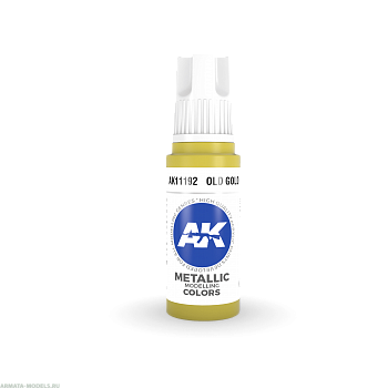 AK11192 Краска акриловая Old Gold 17ml
