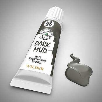 LS-20 Краски специальные быстросохнущие, на основе льняного масла. 20 мл цвет грязь тёмная