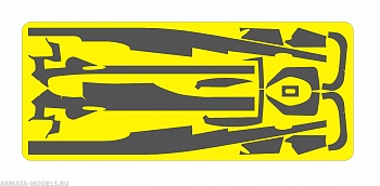 AM144128 Окрасочная маска А-50  борт номер 50 Звезда