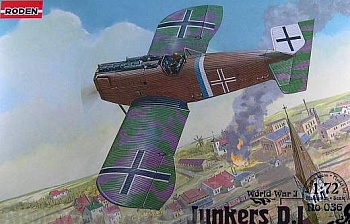 Rod036 Самолет JUNKERS D.I LATE
