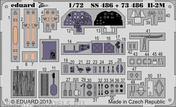 SS486 Фототравление IL-2M S.A. for Academi kit