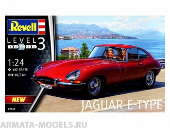 67668RE Набор Автомобиль Jaguar E-Type Coupe