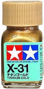 80031T Х-31 Titanium Gold (Tитан золотистая) кр.эмал.10мл.