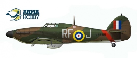AH70023 Hurricane Mk I - Битва за Британию Arma Hobby