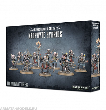 51-52GW Набор Культ Генокрадов: Гибриды-Неофиты (Genestealer Cults Neophyte Hybrids)