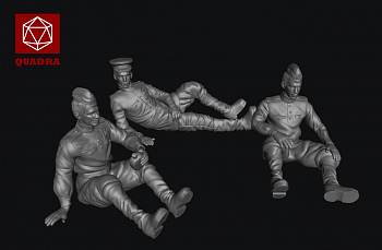 QA72001 Бойцы на привале