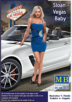 MB24020 Фигуры, Серия Опасные изгибы. Слоан – Детка Вегаса