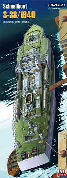 1002FH Сборная модель Schnellboot S-38/1940