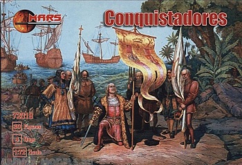 72019MR Фигуры Conquistadores 1/72 Mars
