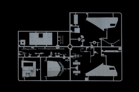5624ИТ КАТЕР Vosper MTB 74 with crew Italeri