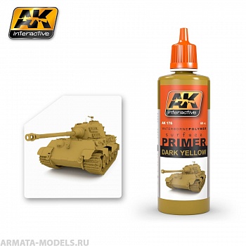 AK176  Грунтовка темно желтая DARK YELLOW PRIMER
