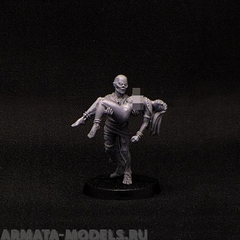 BV-mum-girl Игровая миниатюра  mummy carrying girl мама несет девочку