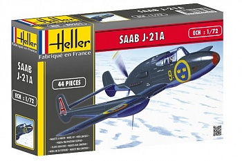 80261HL Самолёт  SAAB J21 (1:72)